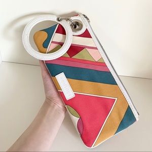 Vintage Isabella Fiore retro clutch